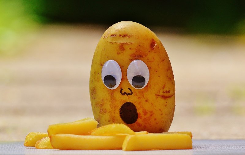 Gesunde Ernährung - selbstegemachte Pommes sind gesunder und die Kindern lernen etwas Neues (c) CCO Lizenz, Pixabay, Alexas_Fotos